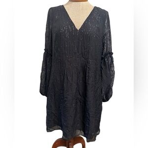 Lilly Pulitzer Black Dress with Subtle Sparkle